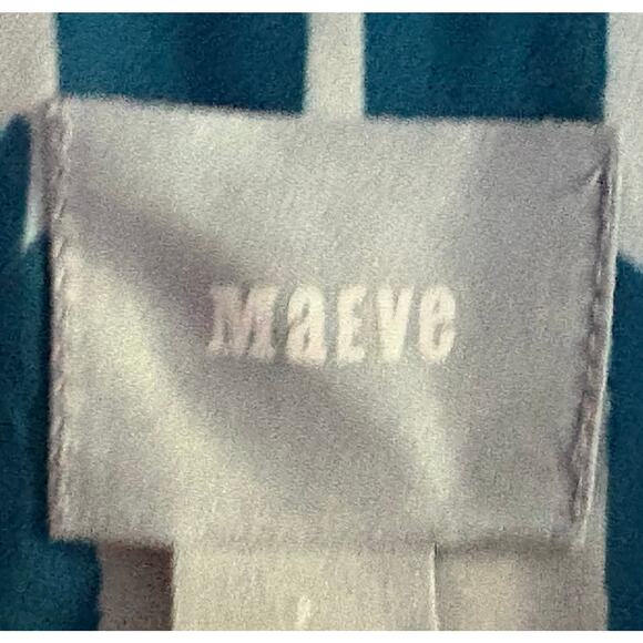 ANTHROPOLOGIE MAEVE sz 2 Colorful Ikat kaftan blouse EUC - Picture 2 of 5